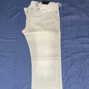 Men’s Grey Stretch Skinny Jeans